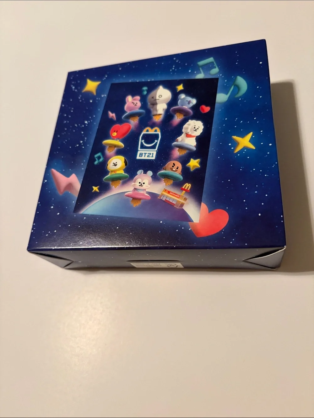 BT21 Happy Meal Toy - Poster and Activity Mat and Stickers